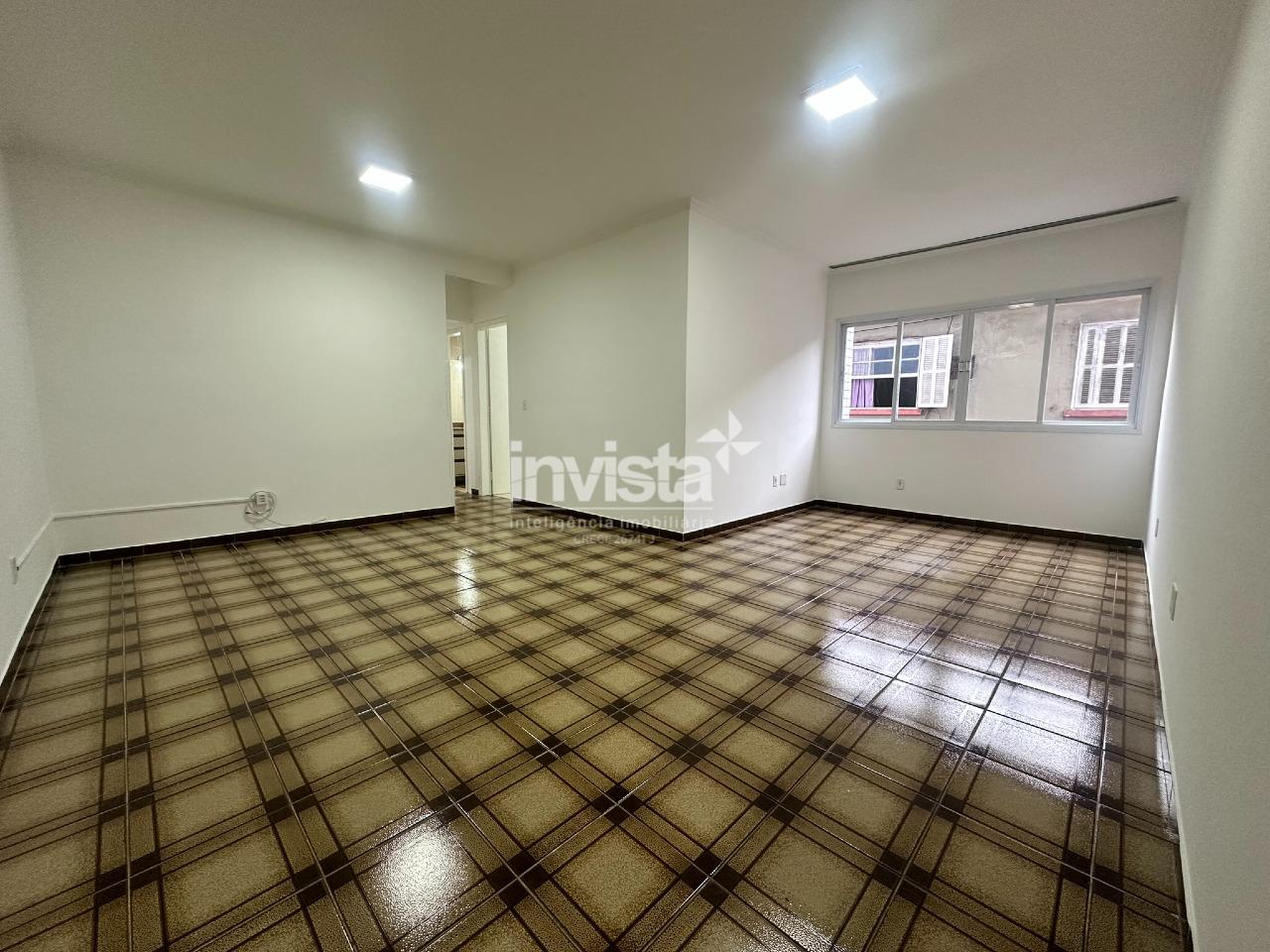 C&oacute;digo: 35980 R$ 4.100,00 Apartamento para alugar no bairro Embar&eacute; 120 m&sup2; 3 quartos 1 vaga - Santos