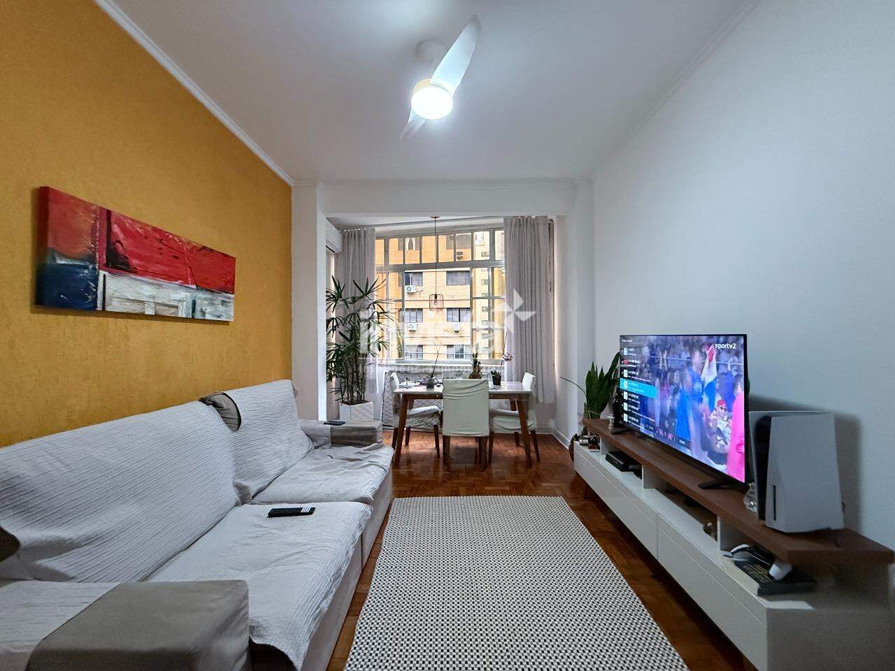 Apartamento 2 Quartos na Frente, Boqueirão – Santos, 80 m², Financiamento Aceito
