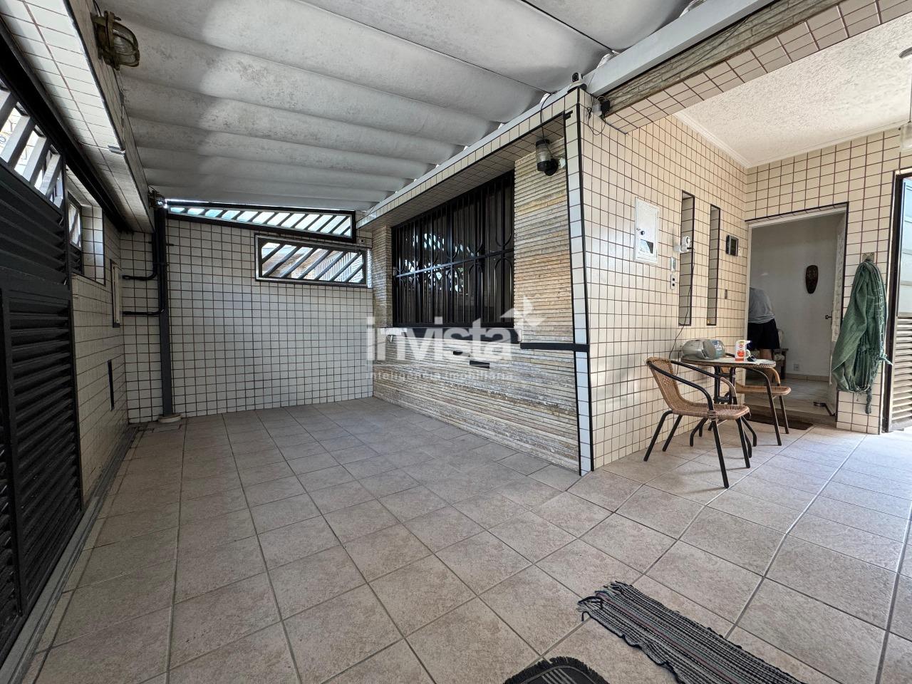 Casa em Santos, Encruzilhada: 107,00 m² internos em terreno de 154,20 m²