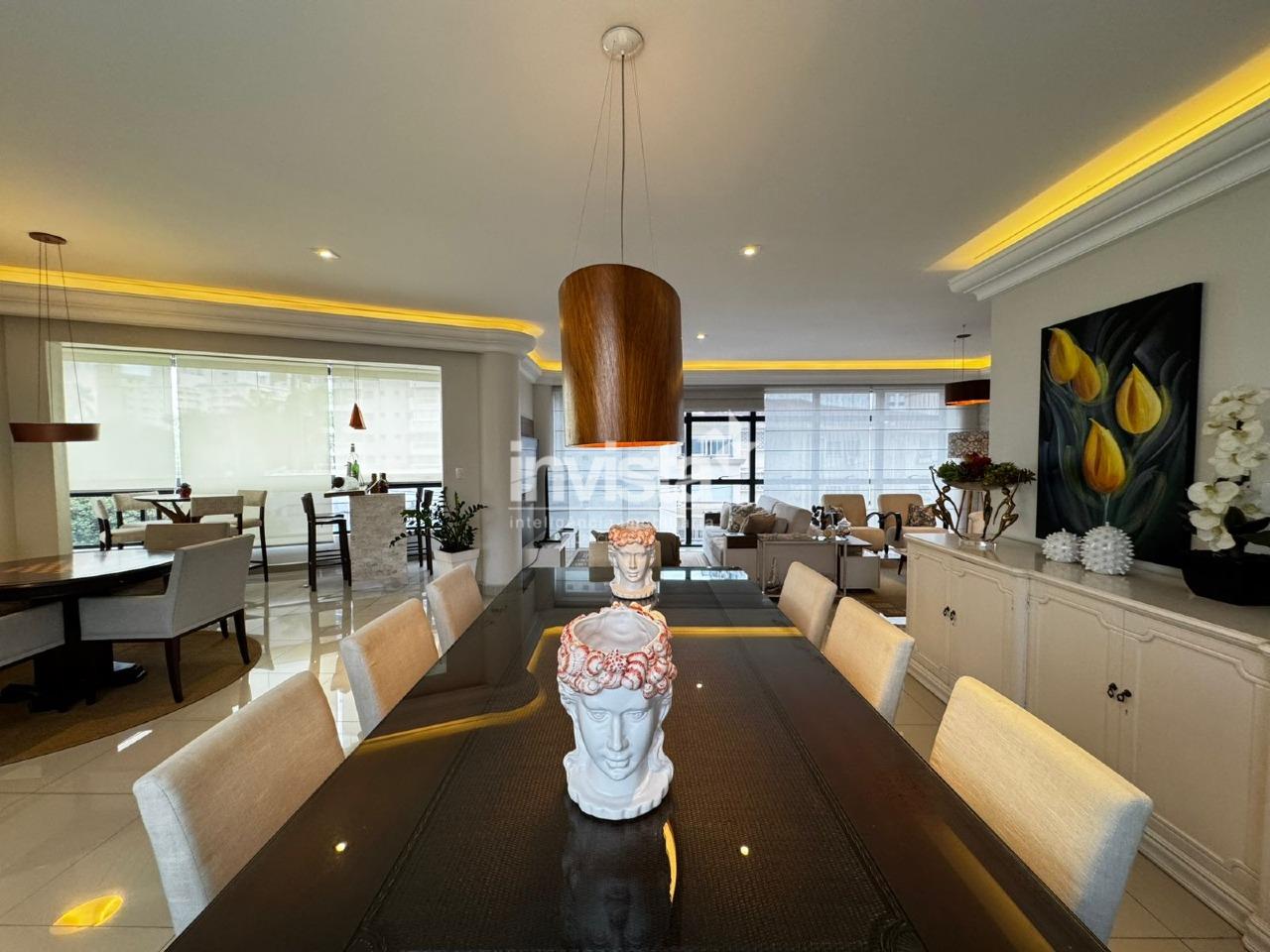 Apartamento Mobiliado com 4 Quartos sendo 3 Suítes no Boqueirão em Santos!