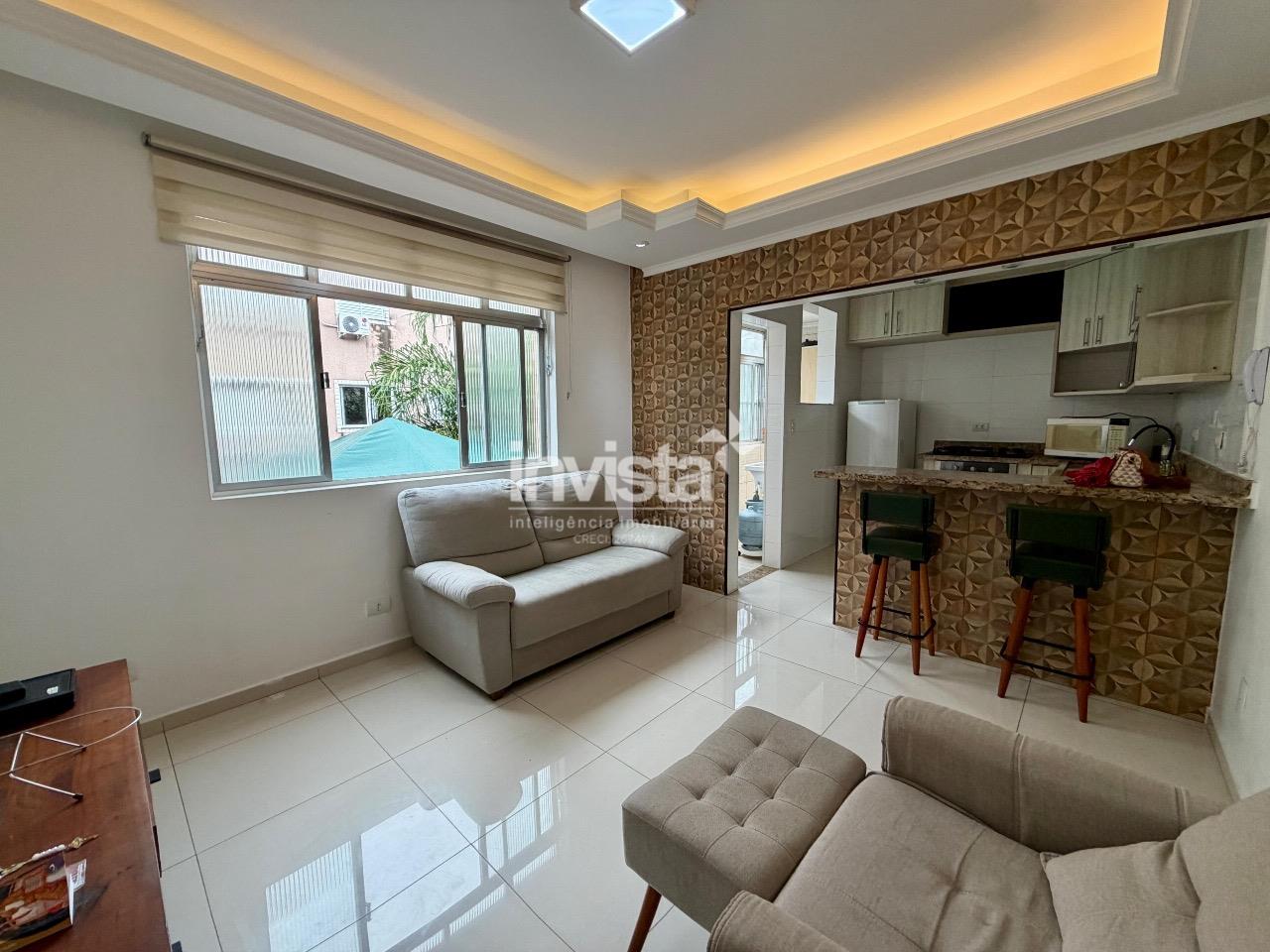 C&oacute;digo: 36356 R$ 360.000,00 Apartamento &agrave; venda no bairro Marap&eacute; 52 m&sup2; 2 quartos 1 vaga - Santos