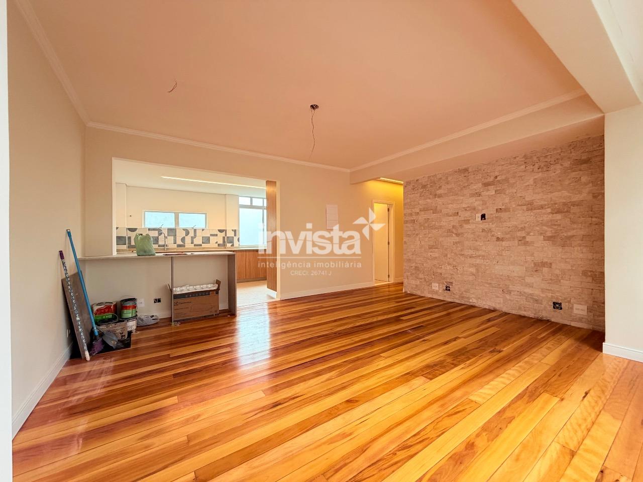 GONZAGA – 100 m², 3 DORMITÓRIOS (1 SUÍTE), VARANDA, REFORMA COMPLETA E LOCALIZAÇÃO PRIVILEGIADA!