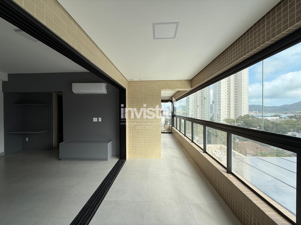 Apartamento com Vista para o Mar em Ponta da Praia, Santos – 65 m², 2 Quartos