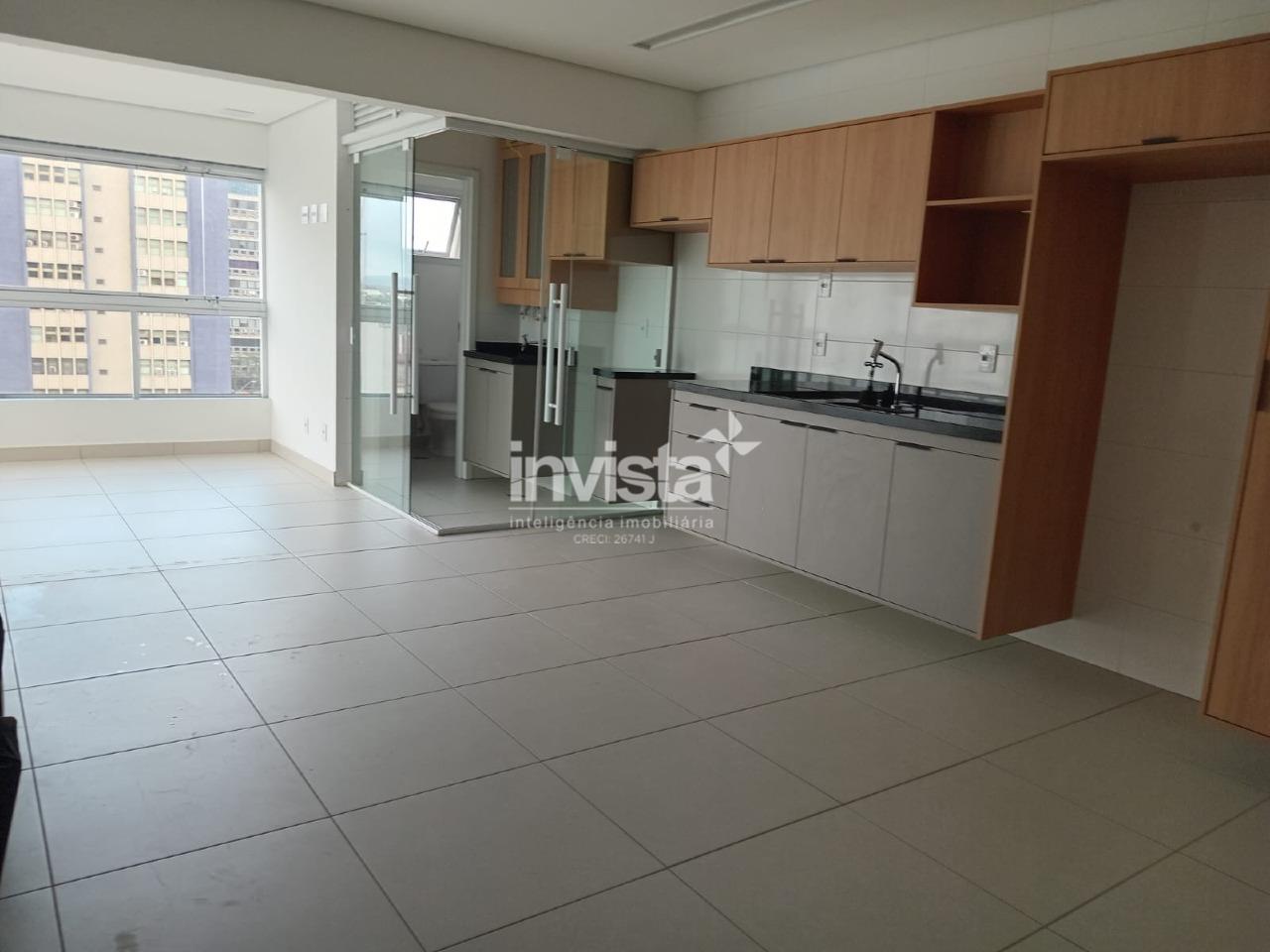Apartamento de 72 m² em Santos, Campo Grande – 2 quartos, 2 suíte, ar-condicionado,varanda, apartamento novo nunca habitado