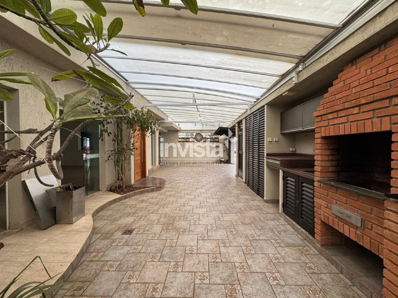 Casa / Ponto Comercial / Loja para Alugar em ESQUINA no Gonzaga em Santos