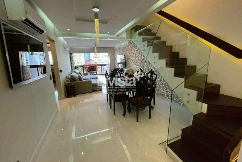 Cobertura 3 dormitórios na Aparecida – Santos/SP