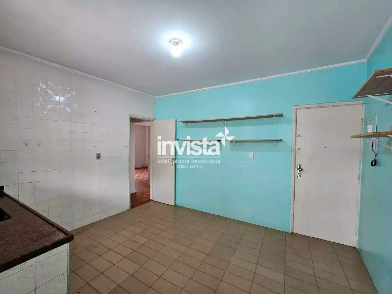 Apartamento para alugar em Santos-SP no bairro Embar&eacute;, com 3 dormit&oacute;rios e 114m&sup2; - Santos