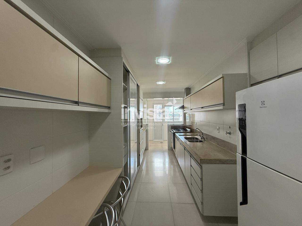 Apartamento para loca&ccedil;&atilde;o no bairro Aparecida - Santos