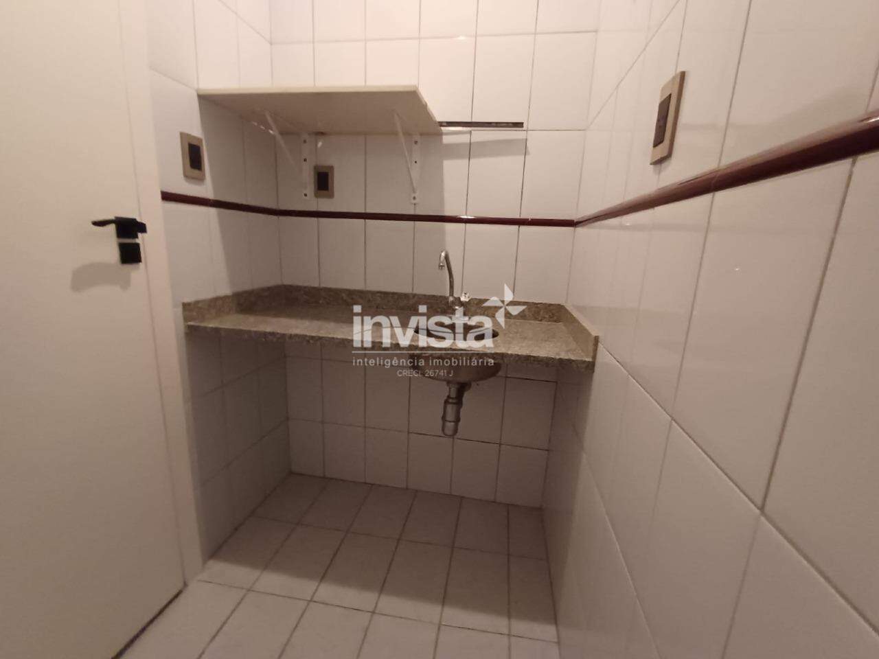 Sala Comercial Corporativa de 53,14 m&sup2; em Vila Nova, Santos &ndash; Aluguel R$ 2.500/m&ecirc;s - Santos