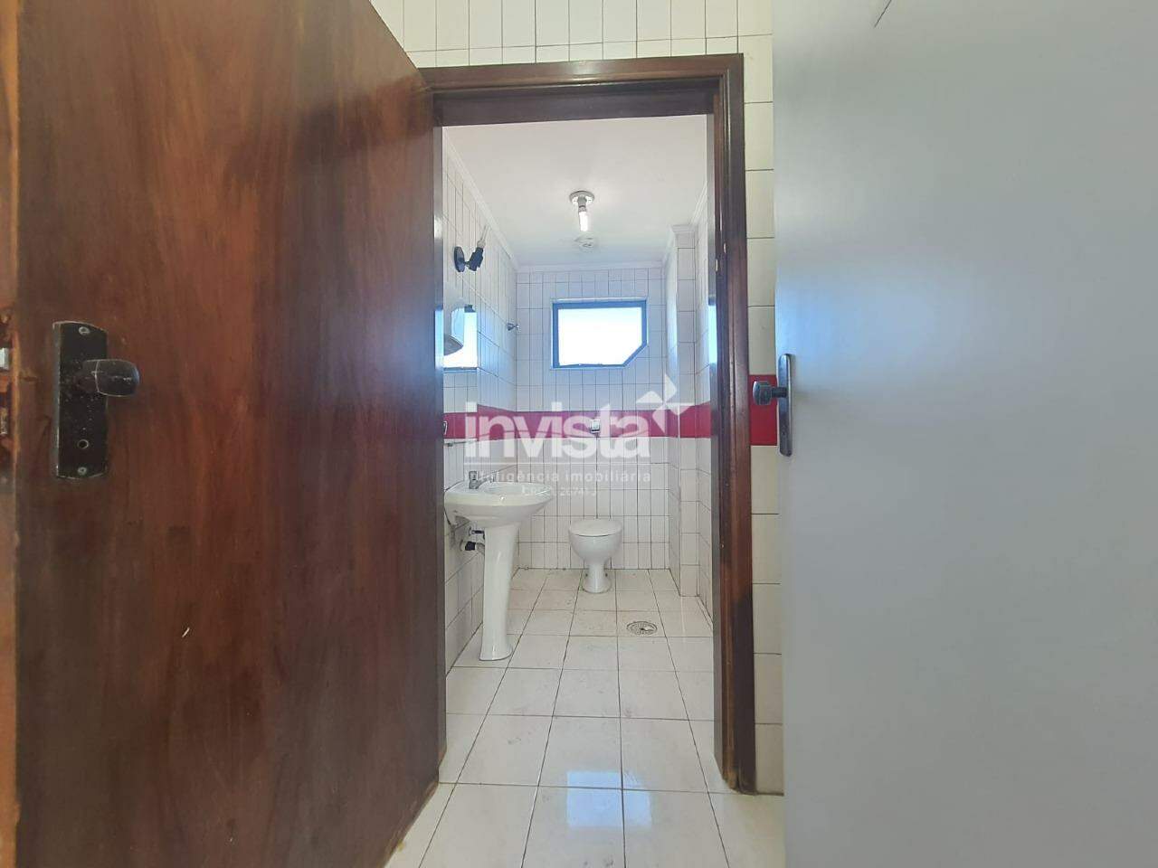 Sala Comercial para Alugar com 113m&sup2; na Avenida Ana Costa em SANTOS - Santos