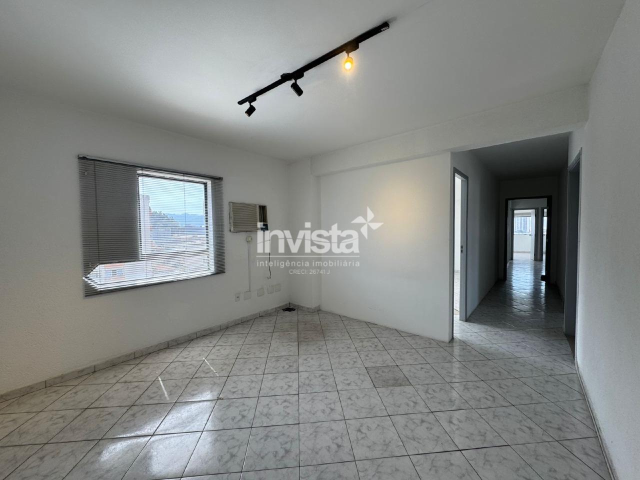 Sala Comercial para Alugar com 113m² na Avenida Ana Costa em SANTOS