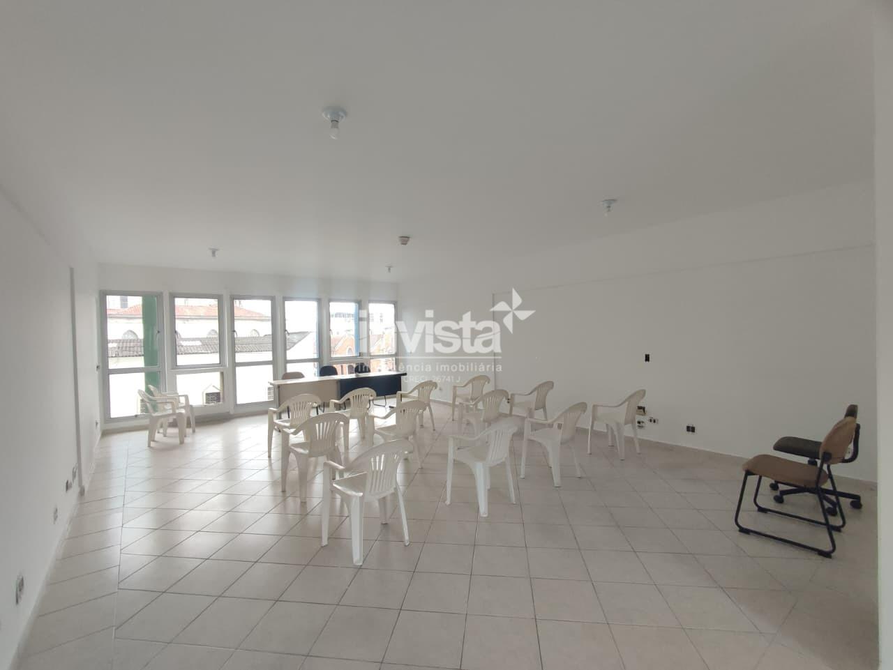 Sala Comercial para Aluguel no Centro de Santos – 60 m², 1 Sala, 2 Banheiros
