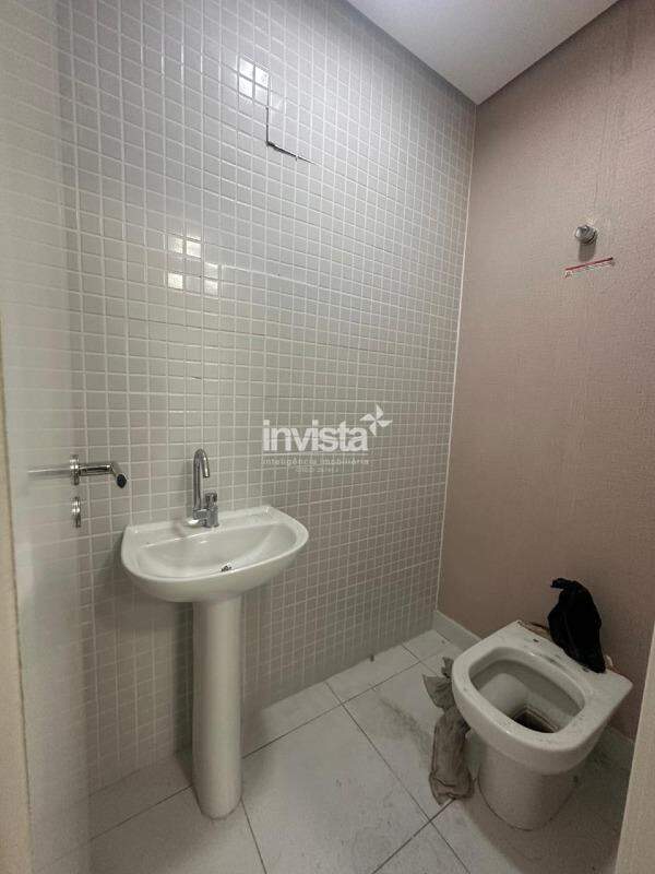 Sala Comercial para aluguel no bairro VALONGO - Santos