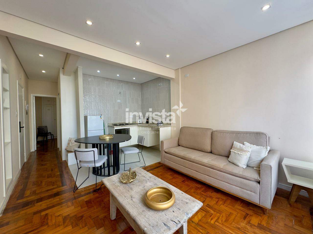 C&oacute;digo: 36830 R$ 550.000,00 Apartamento &agrave; venda em Santos-SP no bairro Boqueir&atilde;o, com 1 dormit&oacute;rio e 63m&sup2; 63 m&sup2; 1 quarto 1 vaga - Santos