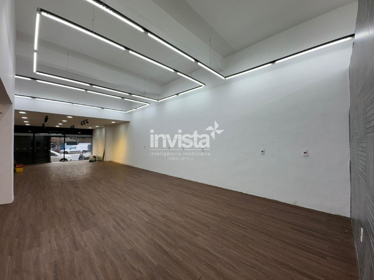 Ponto Comercial / Loja para Alugar FRENTE RUA com 150 m² na Avenida Pedro Lessa em Santos