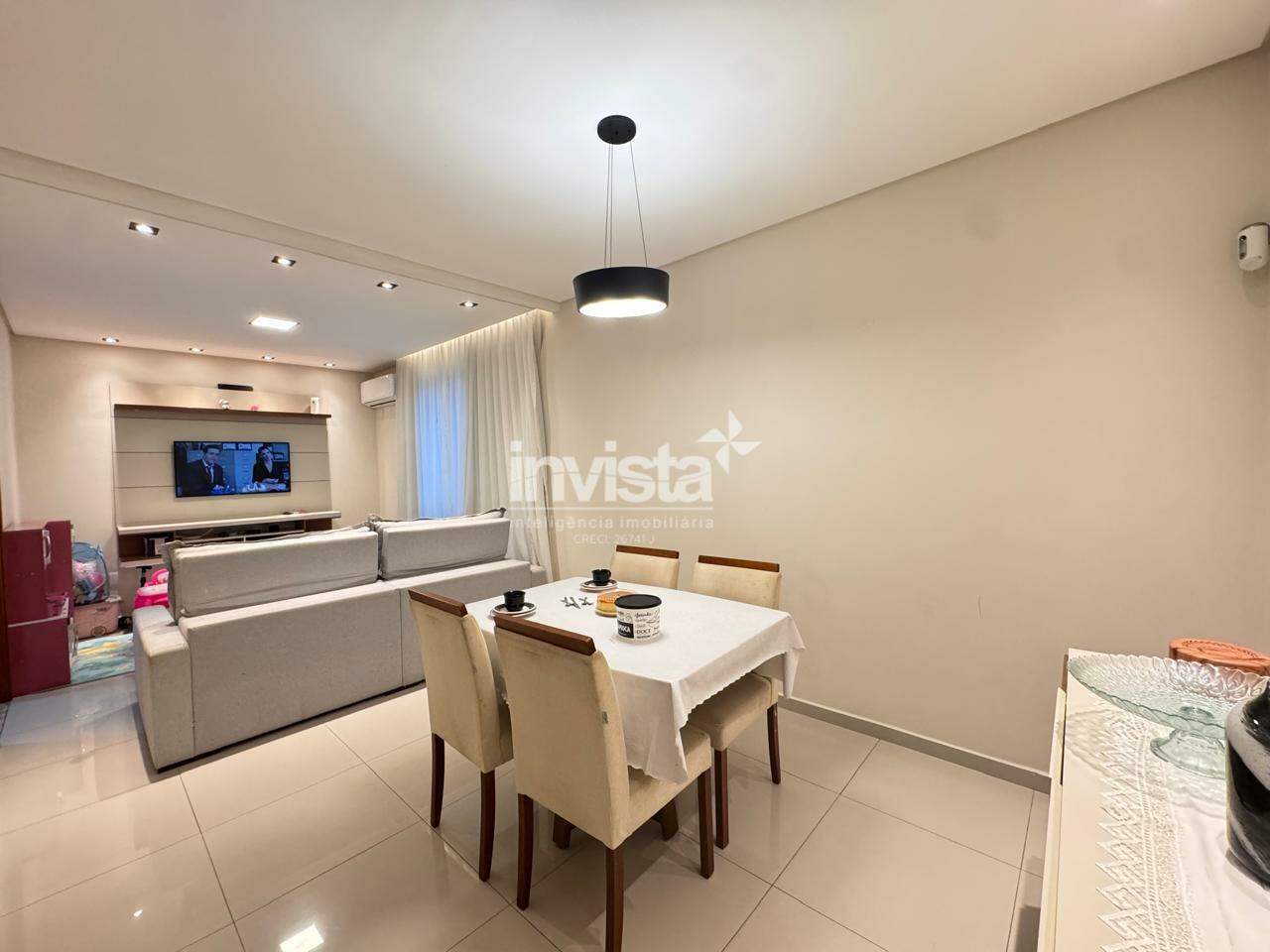 casa no Campo grande duplex 3 dormitórios sendo uma suíte.