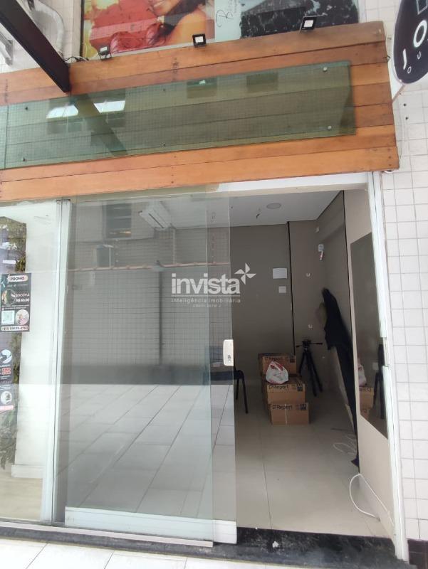 Ponto Comercial – loja para Alugar no Gonzaga, Santos – 10 m²