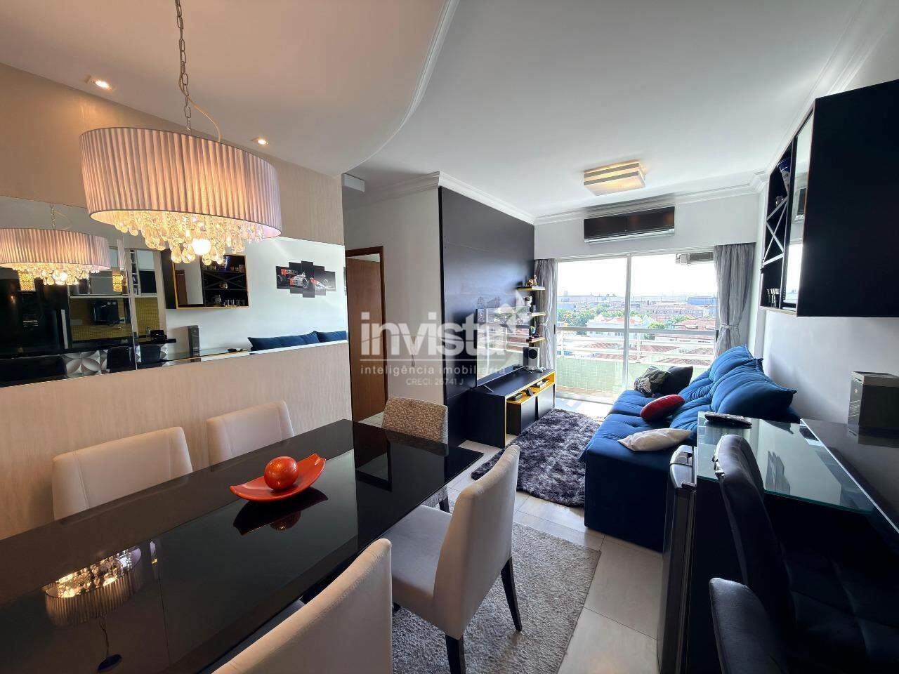 C&oacute;digo: 36993 R$ 650.000,00 Apartamento &agrave; venda em Santos-SP no bairro Vila Mathias, com 2 dormit&oacute;rios e 68m&sup2; 68 m&sup2; 2 quartos 1 vaga - Santos