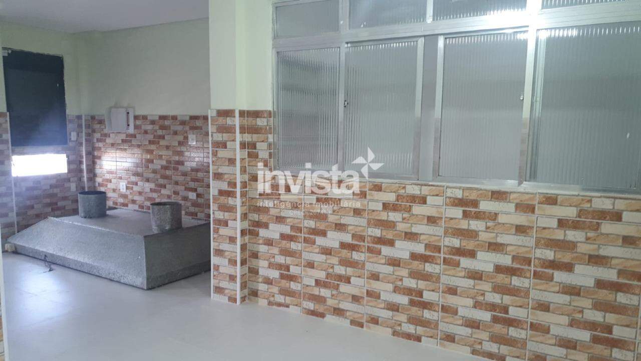 Casa Sobreposta Alta para Alugar no bairro da Encruzilhada em Santos