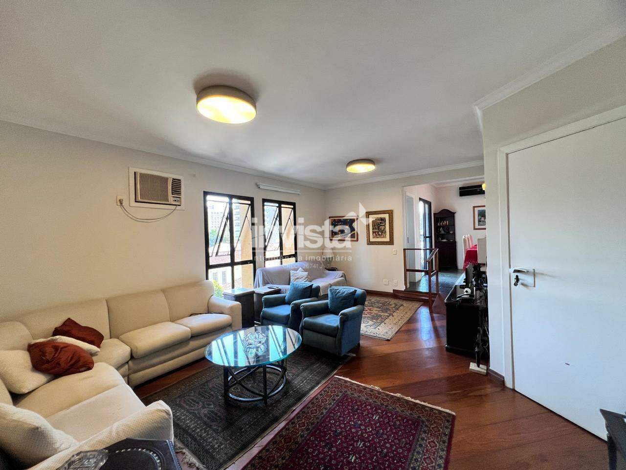 C&oacute;digo: 37078 R$ 1.050.000,00 Apartamento &agrave; venda em Santos-SP no bairro Boqueir&atilde;o, com 4 dormit&oacute;rios e 196m&sup2; 196 m&sup2; 4 quartos 2 vagas - Santos