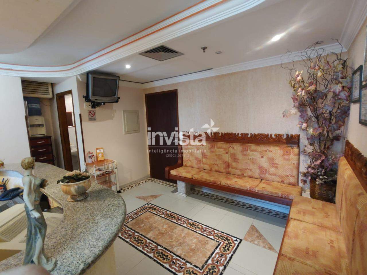 Sala comercial na Ponta da Praia em Santos!