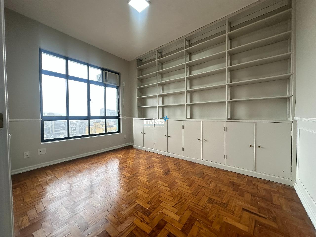 Conjunto de salas comerciais para locação no centro de Santos