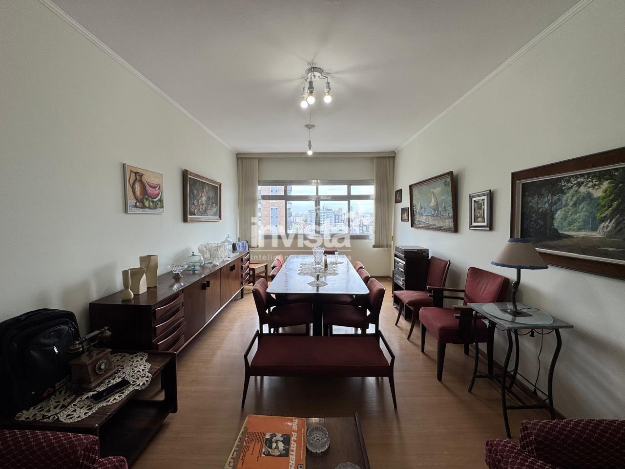 Apartamento 3 Dormitórios para Alugar na Ponta da Praia em Santos