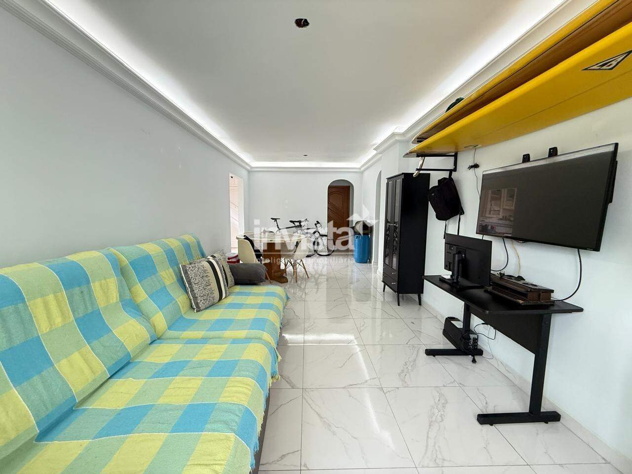 Apartamento 3 quartos com 1 suíte em Campo Grande, Santos – Financia