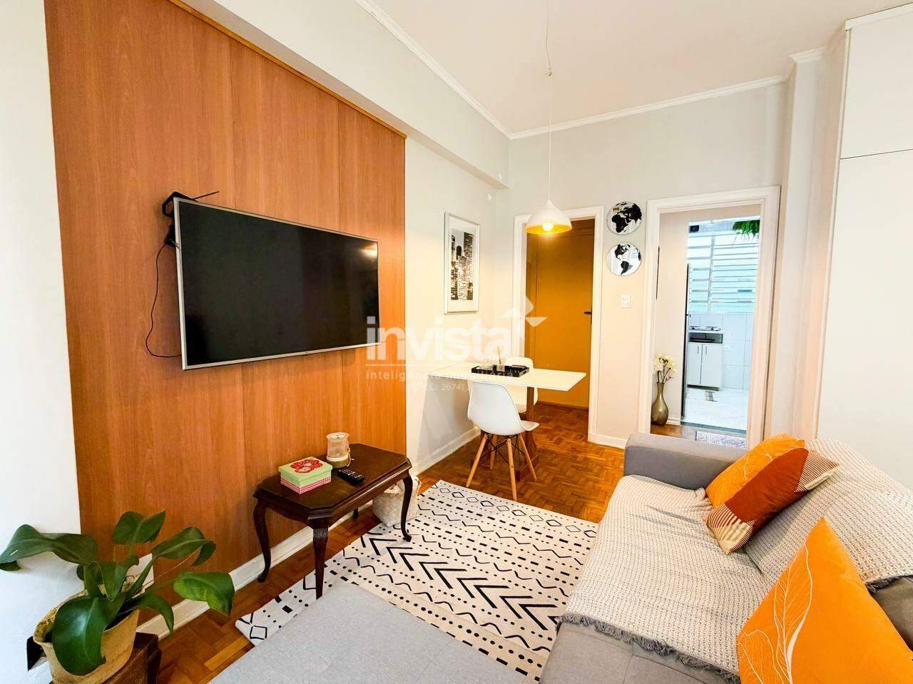 C&oacute;digo: 37439 R$ 550.000,00 Apartamento &agrave; venda em Santos-SP no bairro Ponta da Praia, com 1 dormit&oacute;rio e 45m&sup2; 45 m&sup2; 1 quarto 1 vaga - Santos