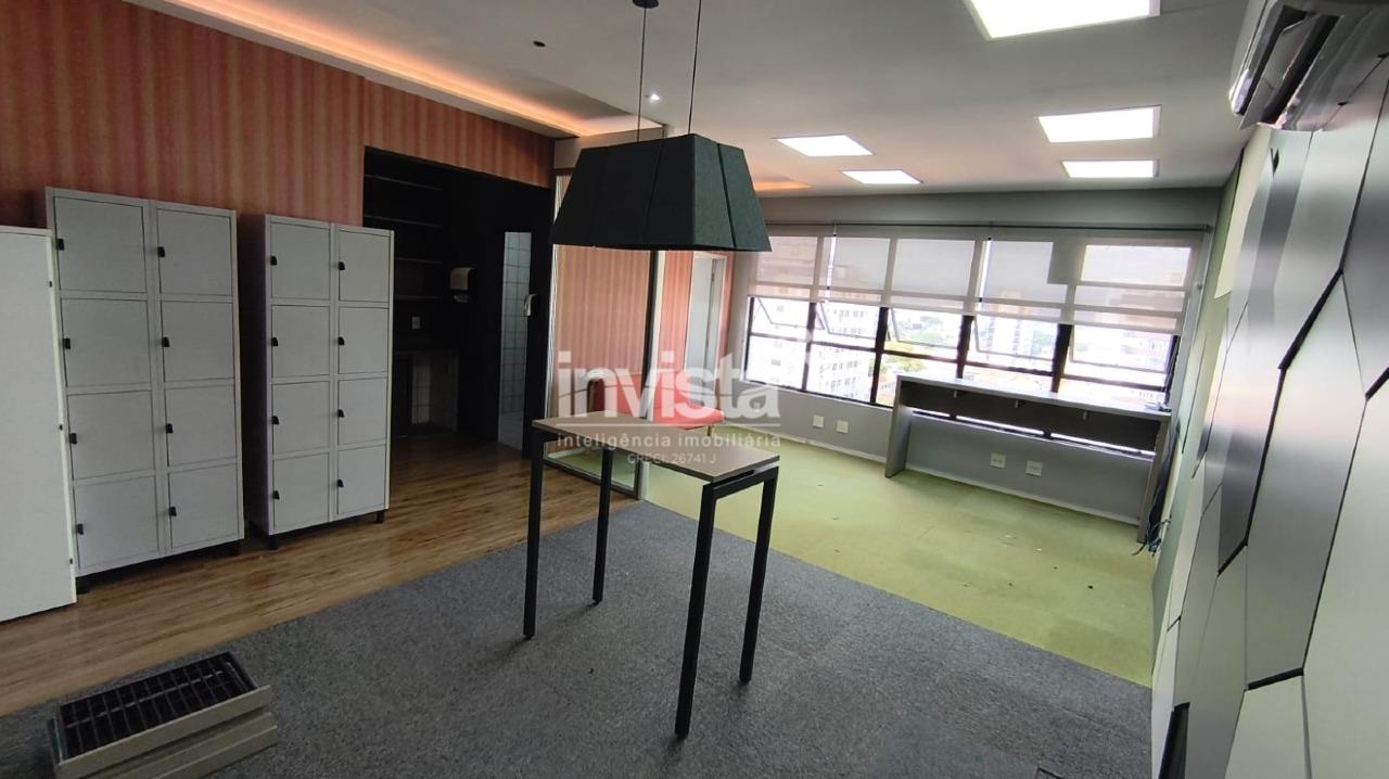 Sala Comercial Exclusiva para Aluguel | 57 m², Santos – Aparecida