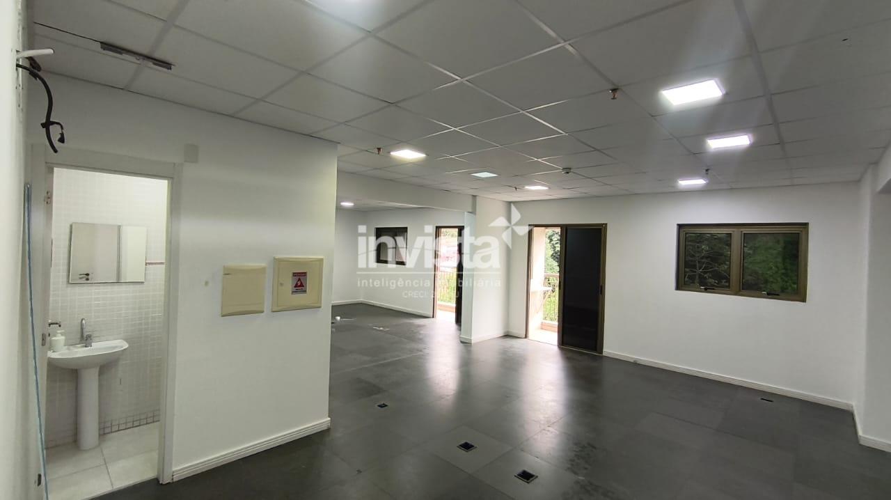 Sala Comercial para Aluguel | 50 m² em Valongo, Santos