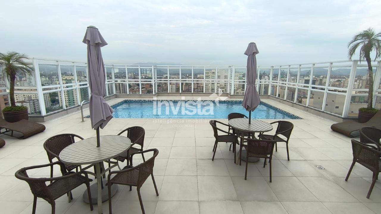 Apartamento RESIDENCIAL MAIORCA 1 Dorm. com Suíte em Embaré lazer completo– 52 m²