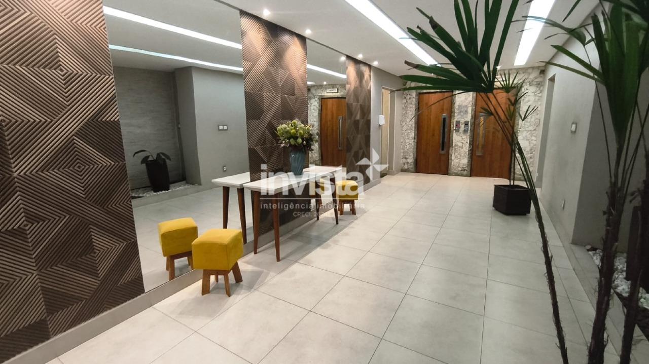 Apartamento 1 quarto mobiliado para aluguel em Boqueirão, Santos – R$ 2.700/mês