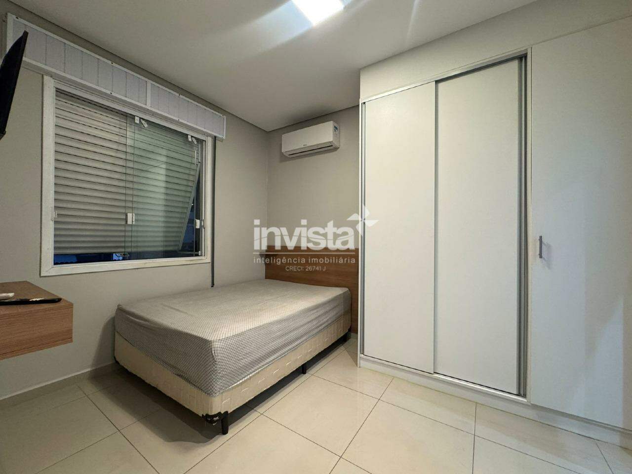 Apartamento &agrave; venda em Santos-SP no bairro Embar&eacute;, com 1 dormit&oacute;rio e 37m&sup2; - Santos
