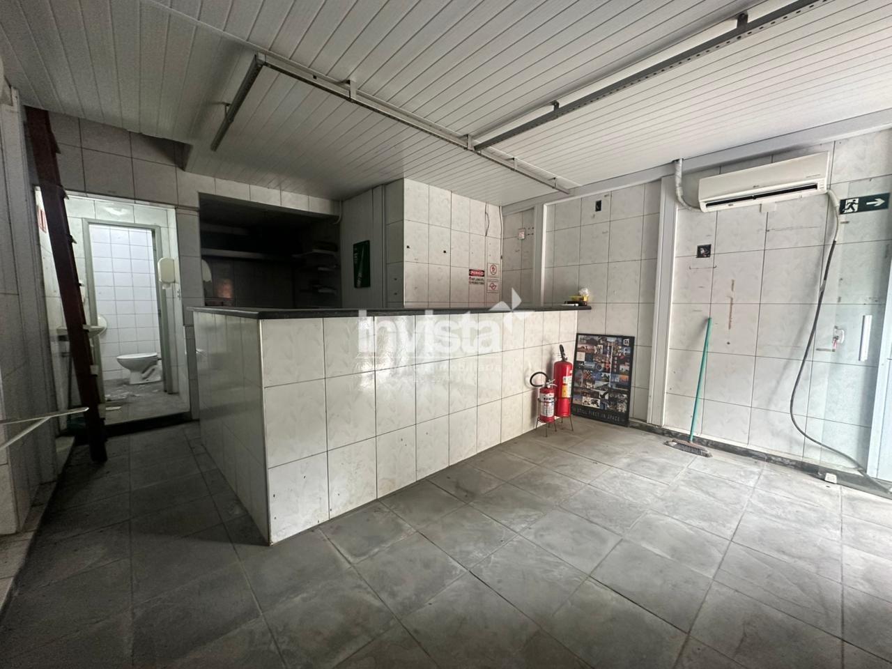 Loja para alugar no centro de Santos