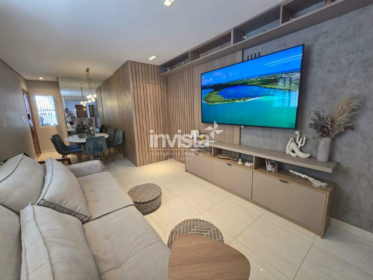 Casa Ampla com 3 Suítes e Área Gourmet – Marapé, Santos