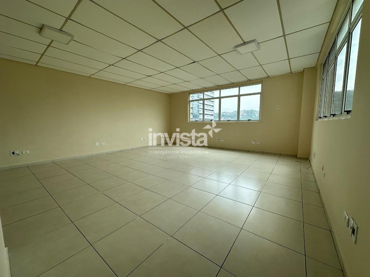 Sala comercial para locação no bairro da Vila mathias em Santos
