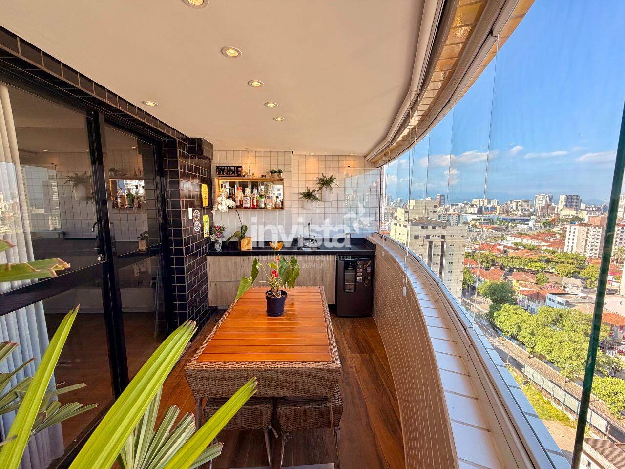 C&oacute;digo: 37889 R$ 1.098.000,00 Apartamento &agrave; venda no bairro Pomp&eacute;ia 102 m&sup2; 2 quartos 1 vaga - Santos