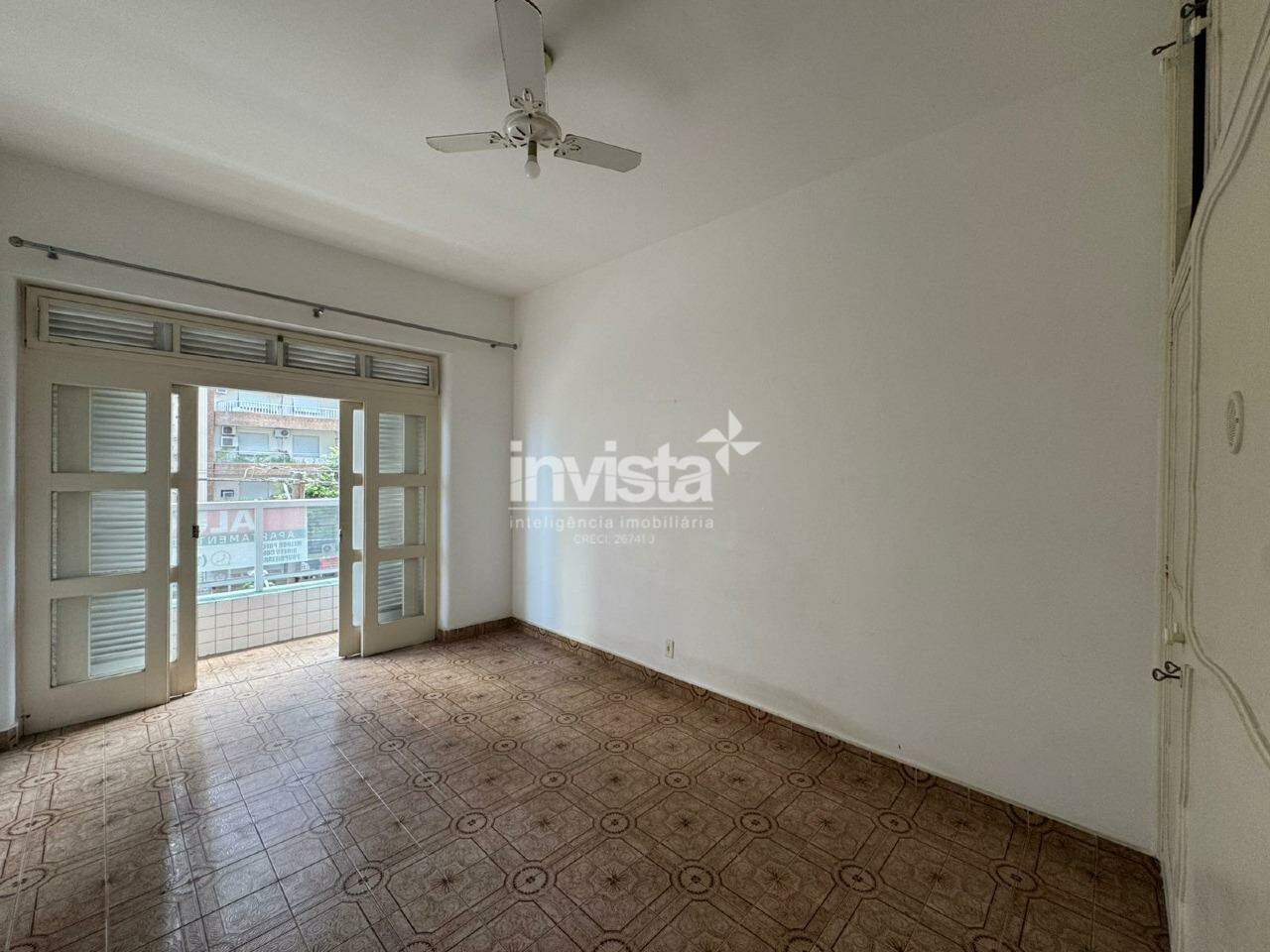 Apartamento para aluguel no bairro Boqueir&atilde;o - Santos