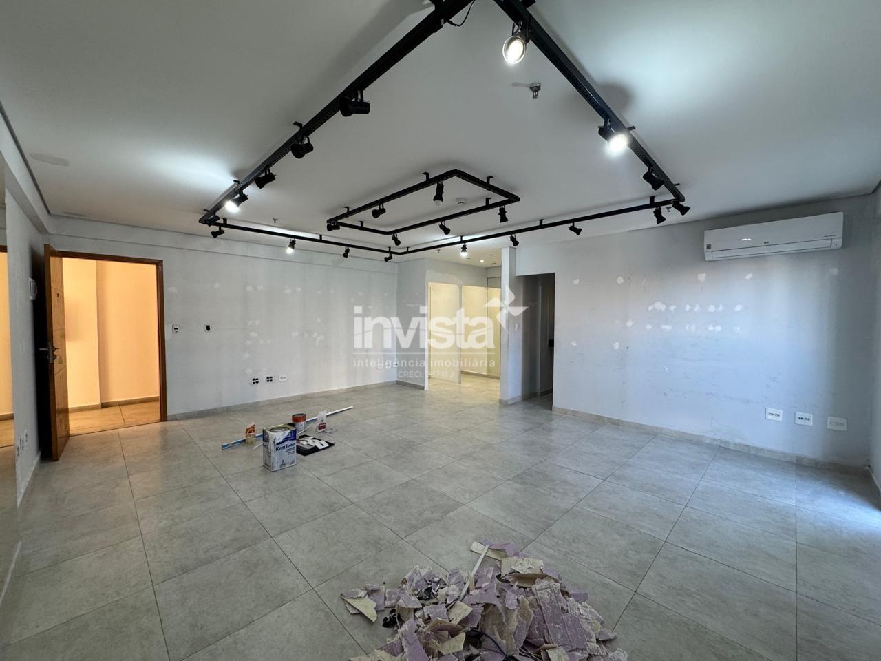 Sala Comercial com 44m² para Alugar no Embaré em Santos