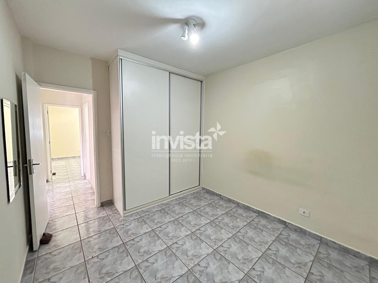 Apartamento para aluguel no bairro Aparecida - Santos