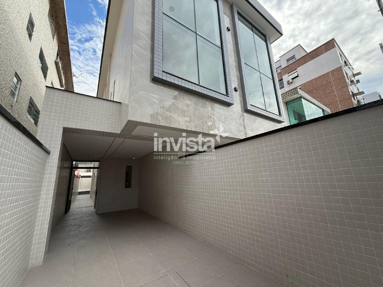 C&oacute;digo: 37961 R$ 1.400.000,00 Casa &agrave; venda no bairro Aparecida 145 m&sup2; 3 quartos 2 vagas - Santos