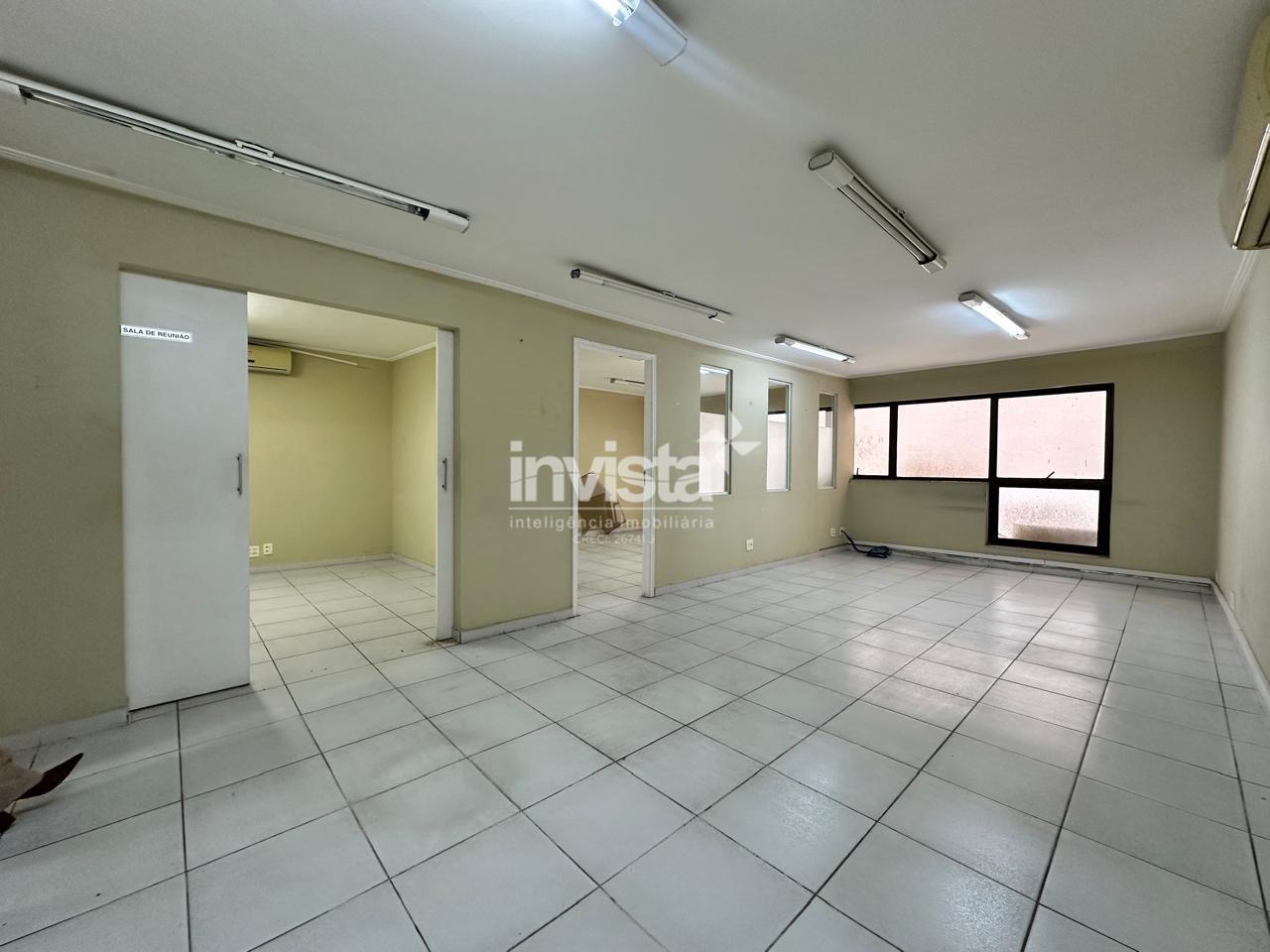 Sala Comercial para locação no centro de Santos