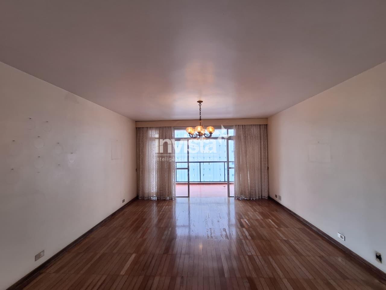 C&oacute;digo: 38227 R$ 1.200.000,00 Apartamento &agrave; venda no bairro Gonzaga 165 m&sup2; 3 quartos 2 vagas - Santos