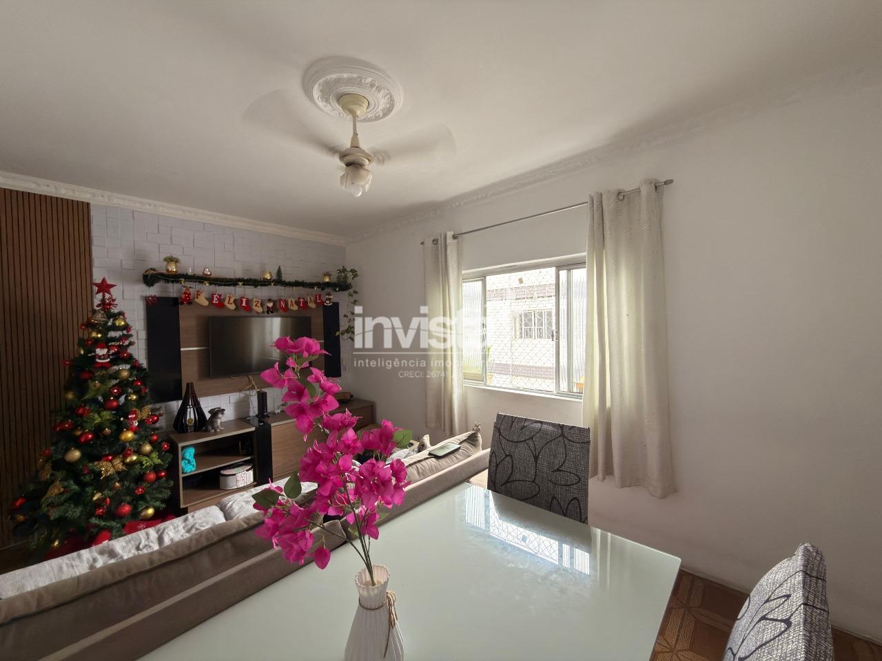 Apartamento mobiliado de 60 m² com 3 quartos à venda em Santos (Aparecida) – Financiamento aceito