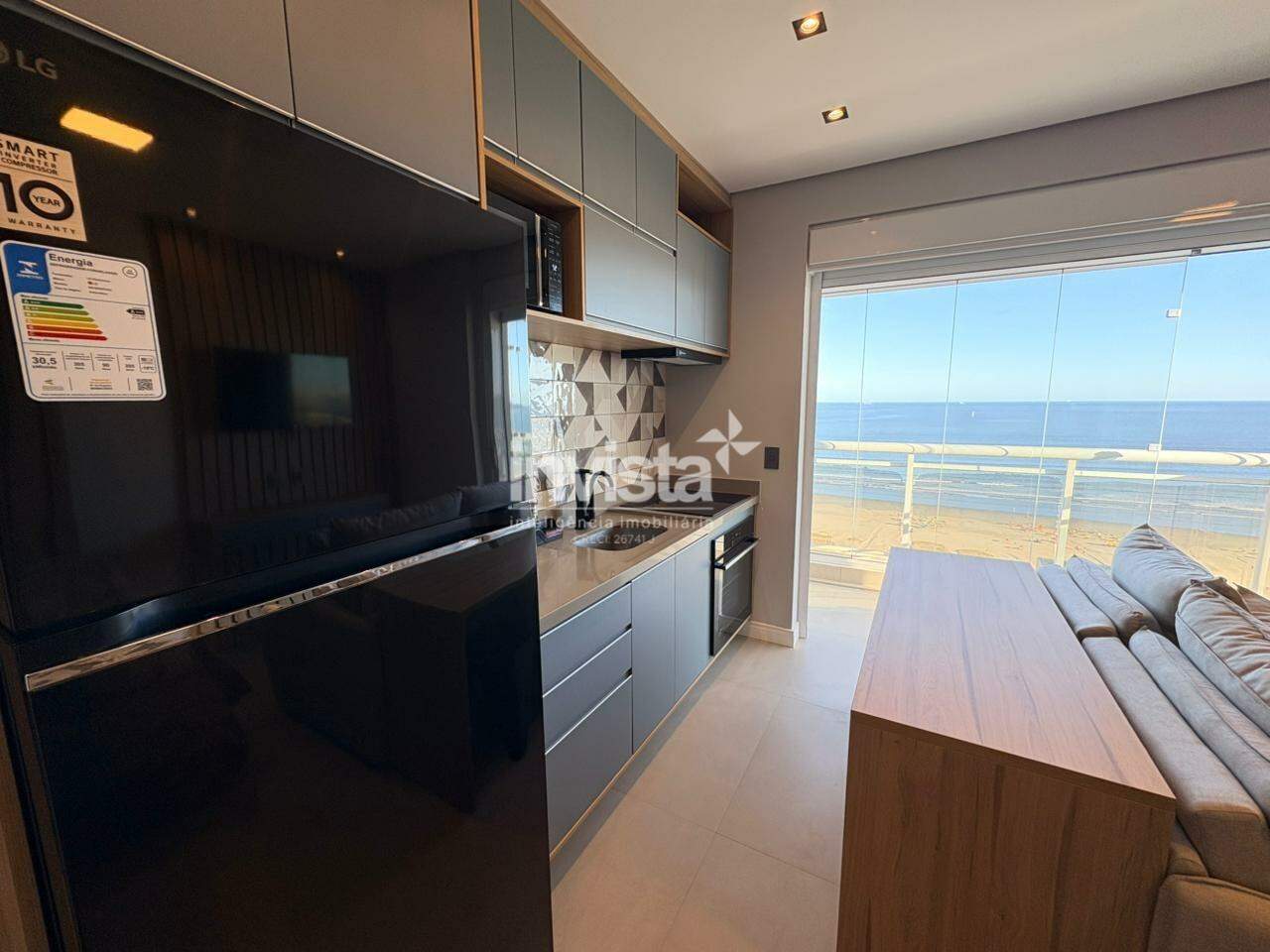 Apartamento &agrave; venda em Santos-SP no bairro Pomp&eacute;ia, com 1 dormit&oacute;rio e 36m&sup2; - Santos