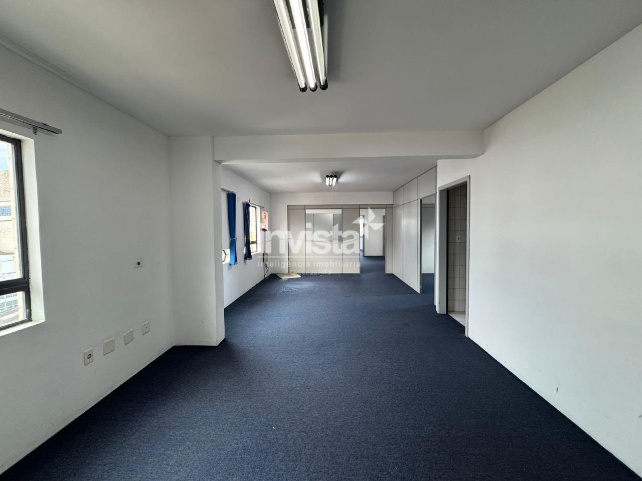 Sala Comercial para Alugar com 206 m² na Avenida Anna Costa em Santos