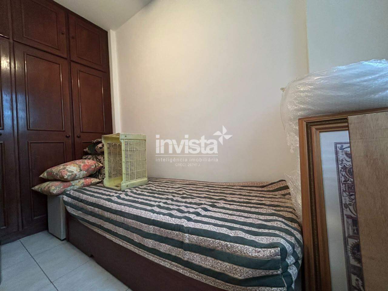 Apartamento com 2 dormit&oacute;rios para aluguel no bairro Jos&eacute; Menino - Santos