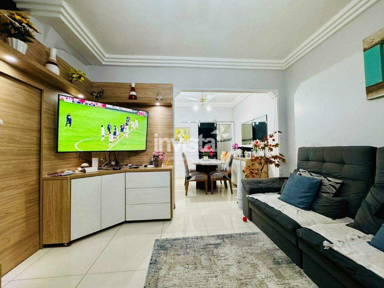 Apartamento de 80m² em Macuco, Santos – Aceita Financiamento