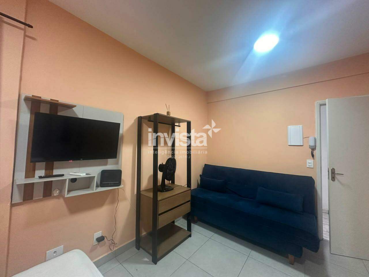 C&oacute;digo: 38304 R$ 2.500,00 Apartamento para alugar em Santos-SP no bairro Gonzaga, com 1 dormit&oacute;rio e 30m&sup2; 30 m&sup2; 1 quarto 1 vaga - Santos
